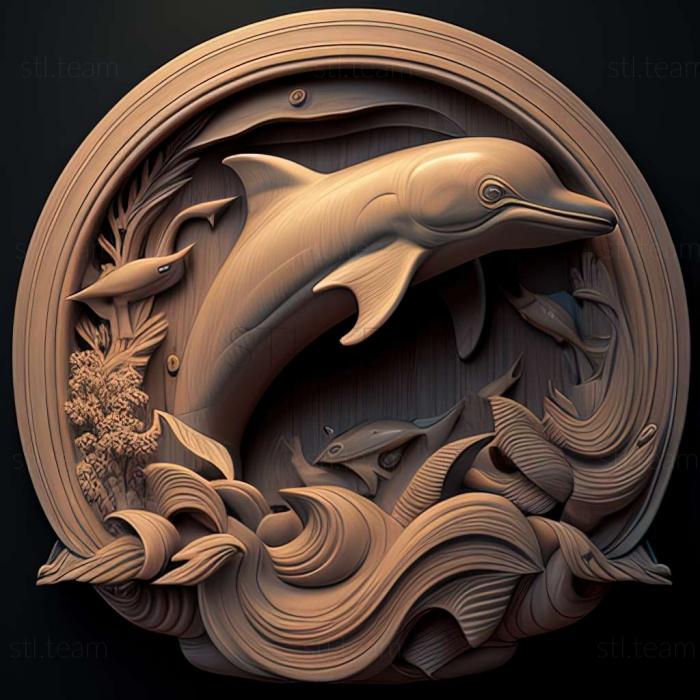 3D модель Гра Ecco the Dolphin Defender of the Future (STL)
